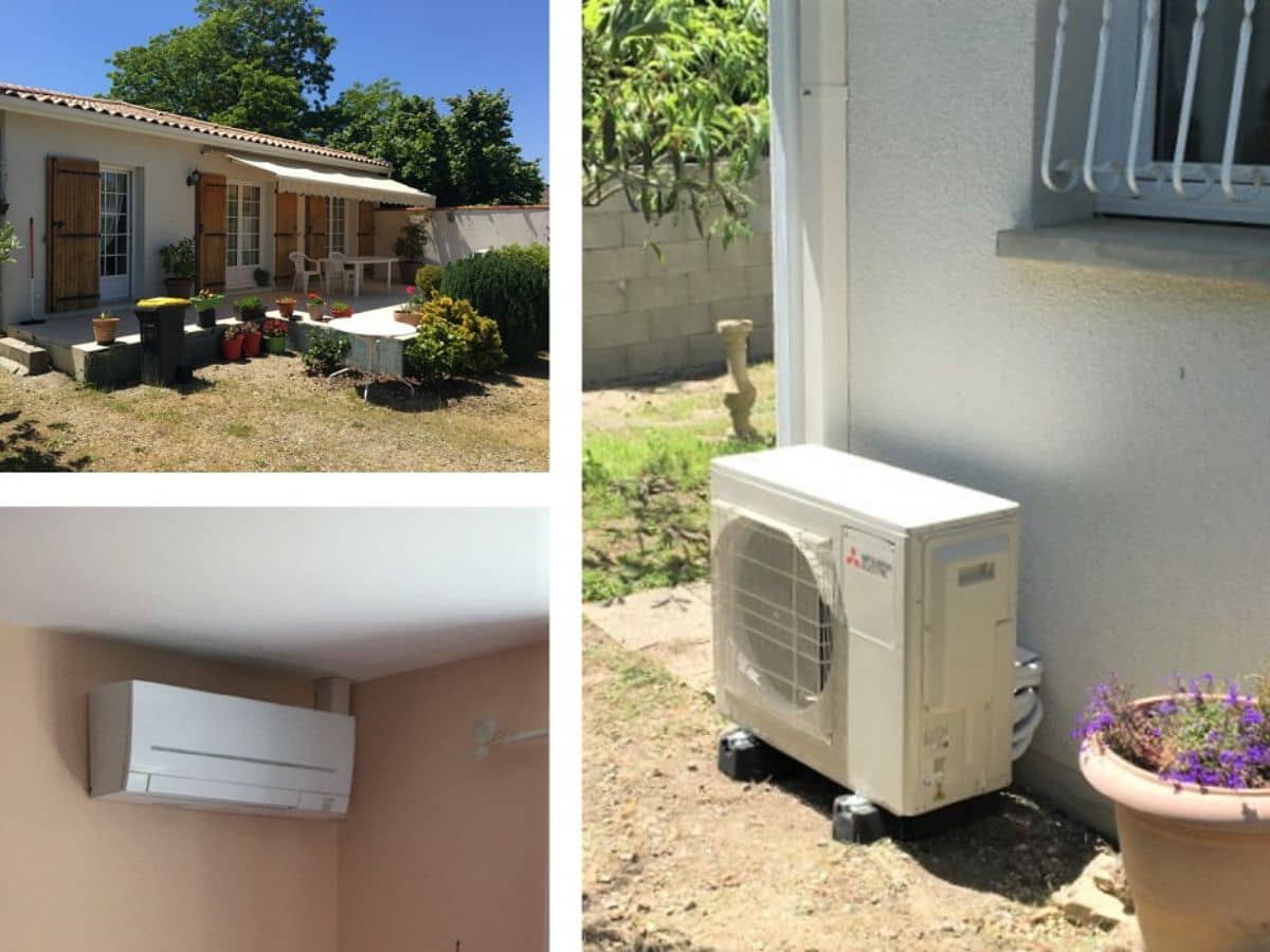 Installation de climatisation réalisée par Qualiclim